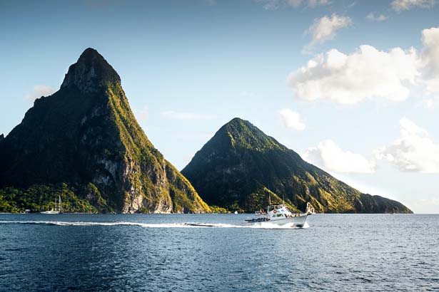 A view of Saint Lucia, LC